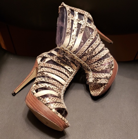 STEVE MADDEN~Nusance Natural Snake. Authentic - Picture 6 of 12